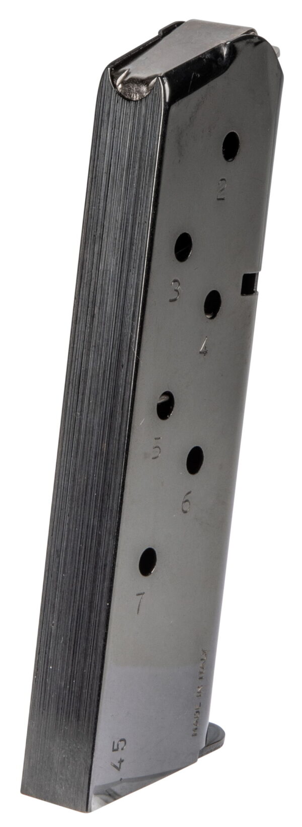 Mec-Gar MGCG4507B Standard 7rd 45 ACP Fits 1911 Government Blued Carbon Steel