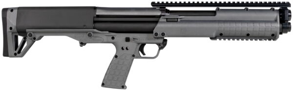 Kel-Tec KSGGY KSG 12 Gauge 14+1 3" 18.50" Barrel, Exclusive Tactical Gray Fixed Bullpup Stock, Includes Picatinny Rails