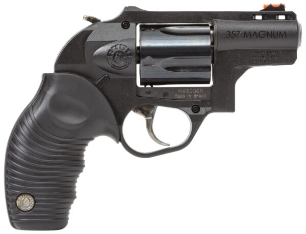 Taurus 2605021PLY 605 Poly Protector 38 Special +P or 357 Mag 5 Shot 2" Black Finish Barrel, Matte Black Oxide Finish Cylinder, Black Finish Polymer Frame & Black Ridged Rubber Grip