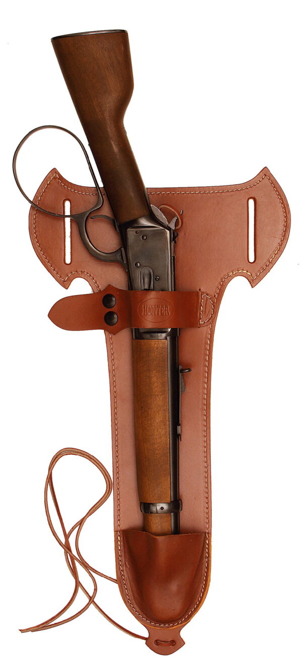 Hunter Company 1892C 1892 Trapper OWB Tan Leather Belt Slide Fits Henry Mare's Leg Fits Rossi Ranch Hand Right Hand