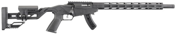 Ruger 8400 Precision Rimfire 22 LR 15+1 18" Threaded 1137 Alloy Steel Barrel, Hard Coat Anodized Finish, 15" M-Lok Handguard, Adjustable Quick-Fit Precision Stock, 30 MOA Picatinny Rail, Optics Ready