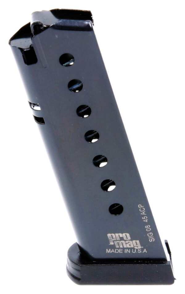 ProMag SIG08 Standard 8rd 45 ACP Fits Sig P220 Blued Steel