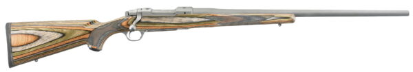 Ruger 47108 Hawkeye Predator Full Size 6.5 Creedmoor 4+1 24" Matte Stainless Steel Barrel, Receiver With Integral Scope Mount, Green Mountain Fixed Laminate Stock, Right Hand