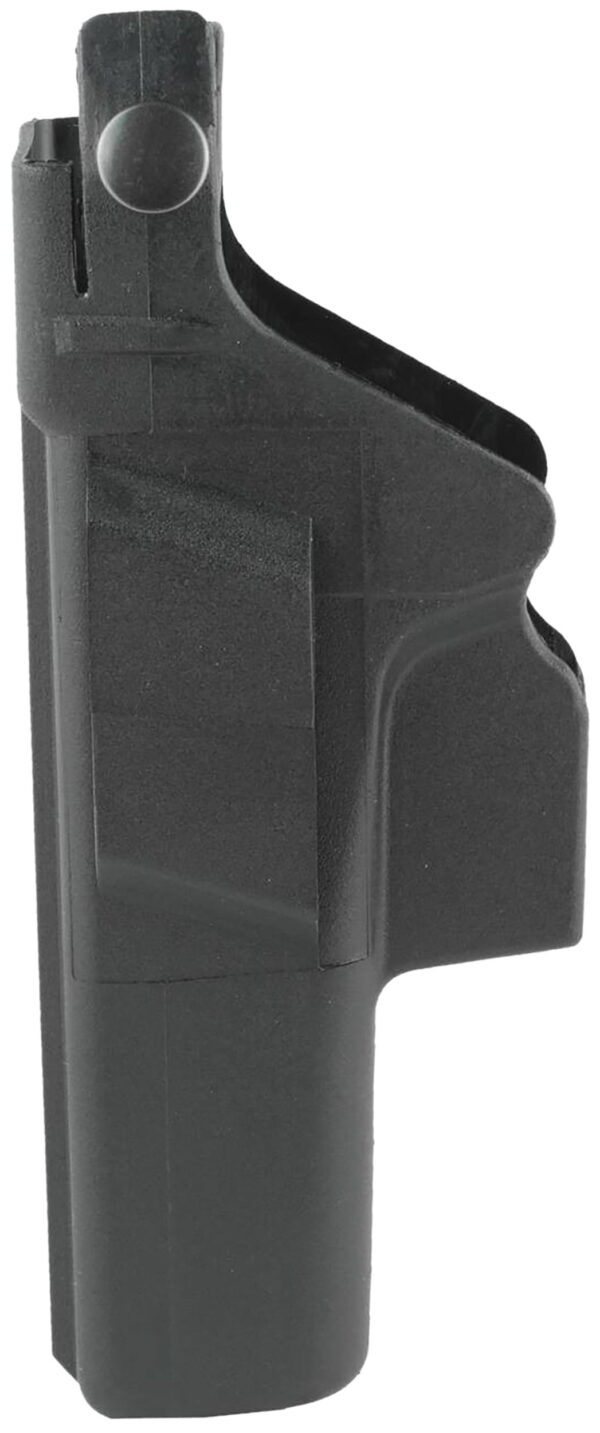 Glock HO17045 Duty Holster OWB Black Polymer With Thumb Break Retention Strap, For Use With Glock 17 Gen3,4&5/22 Gen 3&4 Only/31 Gen3&4, Fits 1.77" (45mm) Belt, Right Hand