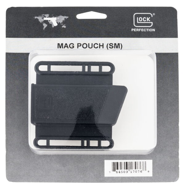 Glock MP17076 Mag Pouch OWB Black Polymer, Belt Loop Mount Up To 2.25", Fits G17/19/22/23/36/27/34/35