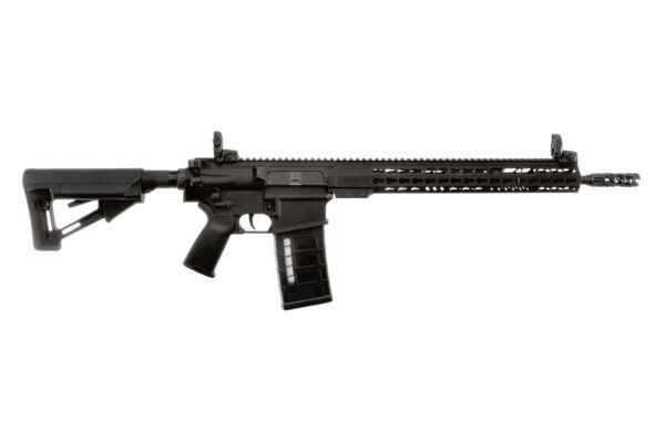 ArmaLite AR10TAC14 AR-10 Tactical 308 Win 25+1 16" Barrel, Black Hard Coat Anodized Receiver, Black Magpul STR Collapsible Stock, Magpul MBUS Front & Rear Sights, Flash Suppressor