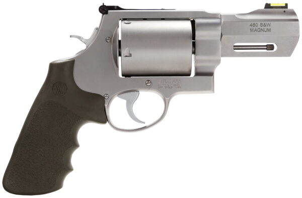 Smith & Wesson 170350 Performance Center 460 XVR 460 S&W Mag 5rd 3.50" Stainless Matte Silver Stainless Steel Black Polymer Grip