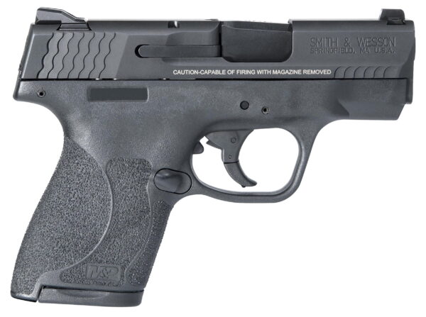 Smith & Wesson 11810 M&P Shield M2.0 Micro-Compact Frame 9mm Luger 7+1/8+1, 3.10" Black Armornite Stainless Steel Barrel & Serrated Slide, Matte Black Polymer Frame, Black Textured Grip, No Safety