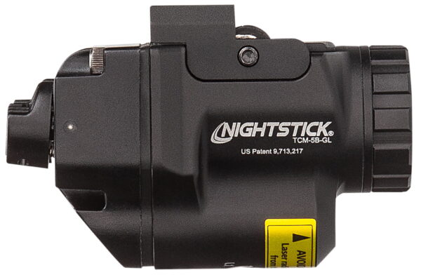 Nightstick TCM5BGL Subcompact Weapon Light with Green Laser Black Anodized 650 Lumens White LED Glock/Sig Sauer/H&K/Ruger/Smith & Wesson M&P