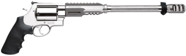 Smith & Wesson 170339 Performance Center Model 460 XVR 460 S&W Mag 5rd 14" MB Stainless Steel Barrel & Cylinder Satin Stainless Steel Frame with Black Polymer Grip Includes Bipod