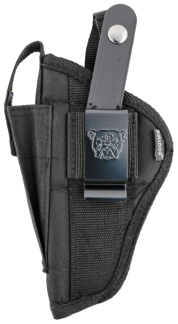 Bulldog FSN8 Extreme OWB Black Nylon Belt Loop/Clip Fits Glock 20/21 Fits 3.50-5" Barrel Ambidextrous