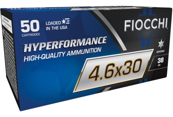 Fiocchi 46EXD Hyperformance 4.6x30mm 38 gr Tipped Hollow Point 50 Per Box/20 Case