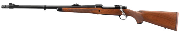 Ruger 47121 Hawkeye African Full Size 375 Ruger 3+1 23" Satin Blued Threaded Barrel, Satin Blued Steel Receiver With Integral Scope Mount, American Walnut Fixed Stock, Right Hand