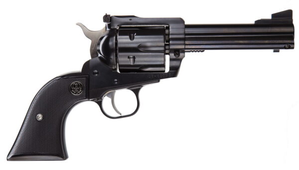 Ruger 0446 Blackhawk Convertible 45 ACP/45 Colt (Long Colt) 6rd 4.63" Blued Alloy Steel Barrel, Cylinder & Frame, Black Checkered Rubber Grip, Transfer Bar Safety, Exposed Hammer