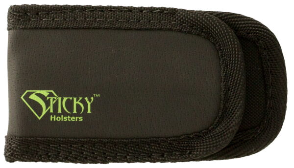 Sticky Holsters SMP Super Mag Pouch IWB Black/Green Latex Free Rubber Pocket