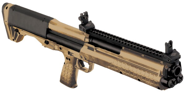 Kel-Tec KSGTAN KSG Tan 12 Gauge 18.50" 3" 14+1 Tan Rec/Barrel Tan Polymer Fixed Stock & Grip