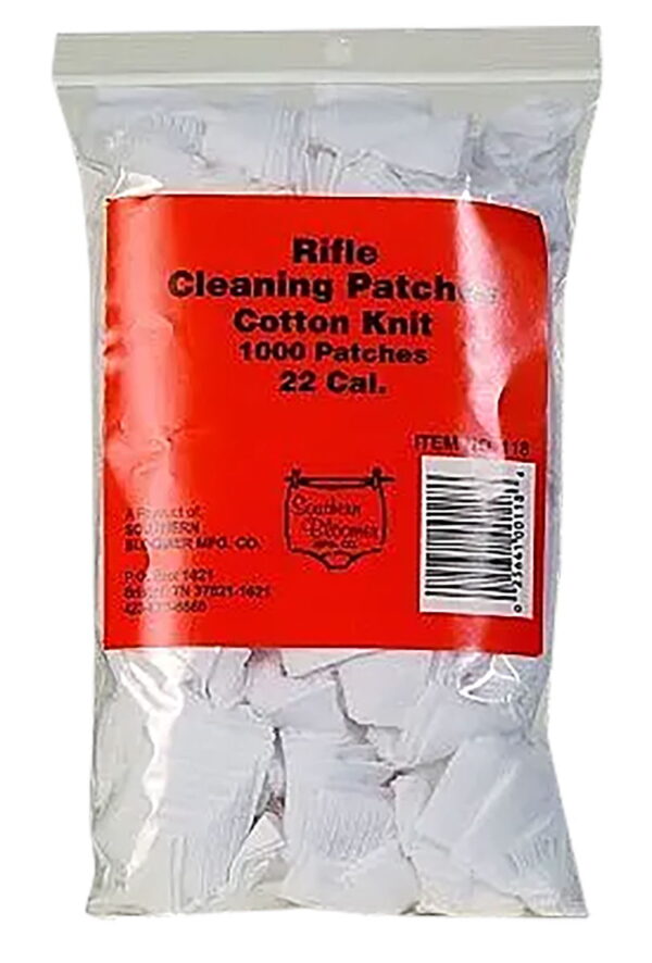 Southern Bloomer 118 Cleaning Patches .22 Cal Cotton 1000 Per Bag