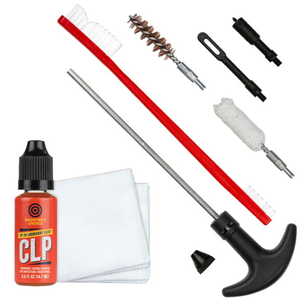 Shooters Choice SHFSRK9MM Gun Rod Cleaning Kit 9mm Pistol