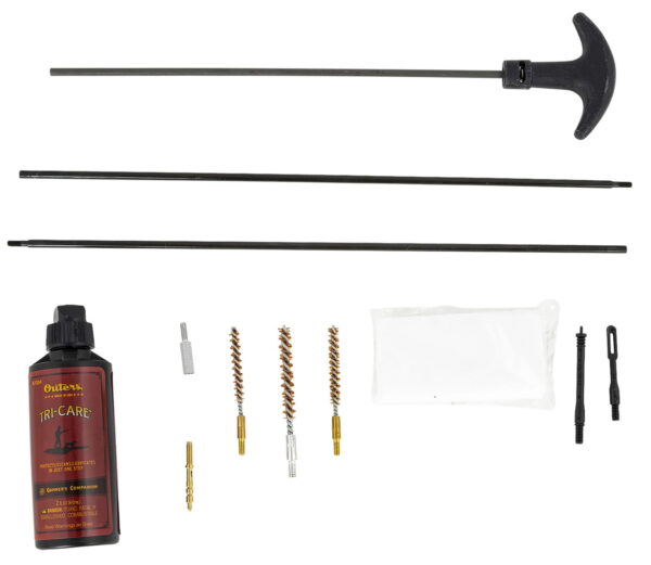 Outers 46215 Brass Rod Rifle Kit Small Bore Rifle 17/204/22 Caliber 9 Pieces