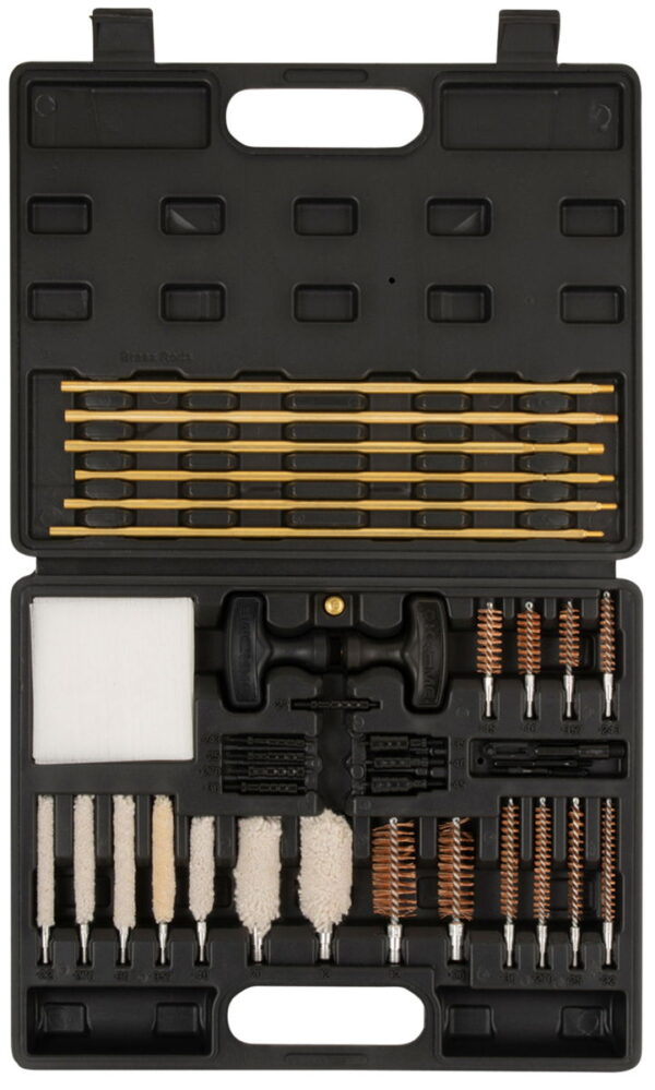 Krome 70562 Universal Cleaning Kit Multi-Caliber Handguns, Rifles, Shotguns 37 Pieces