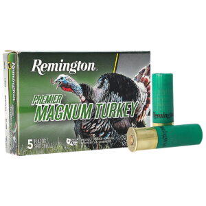 Remington Ammunition 26805 Premier Magnum Turkey 12 Gauge 3" 2 oz 5 Shot 5 Per Box/20 Cs