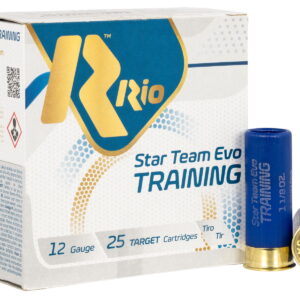 Rio Ammunition STT3275 Star Team EVO Training 12 Gauge 2.75" 1 1/8 oz 7.5 Shot 25 Per Box/10 Case