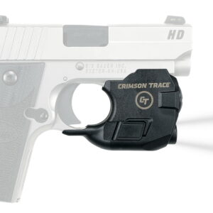 Crimson Trace 0183201 LTG-776 For Sig Sauer P238 & P938 Lightguard Black Anodized 110 Lumens White LED Light