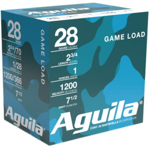 Aguila 1CHB2837 Birdshot Standard Velocity 28Gauge 2.75" 1oz 7.5Shot 25 Per Box/10 Case