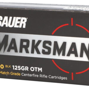Sig Sauer E300A120 Marksman 300 Blackout 125 gr Open Tip Match 20 Per Box/25 Case