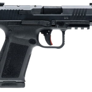 Canik HG7883N Mete MC9LS Sub-Compact Frame 9mm Luger 17+1 3.64" Black Steel Barrel, Black Nitride Serrated Steel Slide, Black Polymer Frame With Picatinny Rail, Interchangeable Backstrap Grip