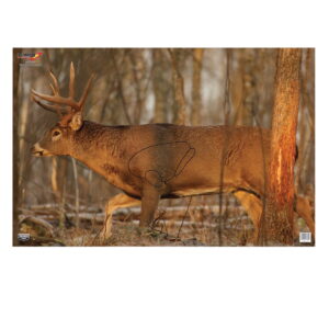 Birchwood Casey 37481 EZE-Scorer Whitetail Deer Paper Hanging 23" x 35" Multi-Color 2 Per Pkg