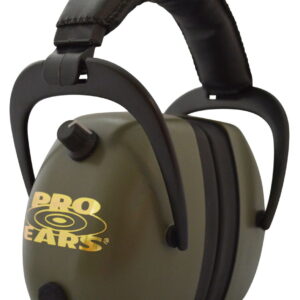 Pro Ears PEG2RMG Gold II 30 Electronic Muff 30 dB Over the Head Black/Green Adult 1 Pair