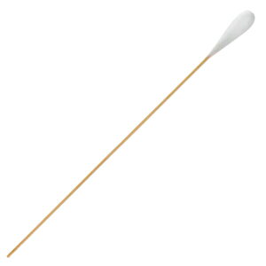 RamRodz 40100 Barrel & Breech Cleaning Swabs 40 Cal/10mm Handgun Cotton/Bamboo 8" Long 100 Per Pkg