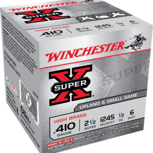 Winchester Ammo X416 Super X Heavy Game Load 410 Gauge 2.50" 1/2 oz 6 Shot 25 Per Box/10 Case