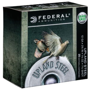 Federal USH1275 Upland Field & Range 12Gauge 2.75" 1 1/8oz 7.5Shot 25 Per Box/10 Case