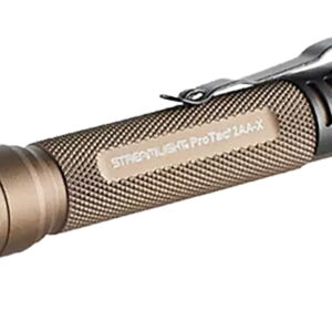 Streamlight 88137 ProTac 2AA-X USB Flashlight Coyote 40/550 Lumens White LED