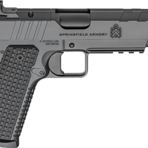 Springfield Armory PX9230LAOS 1911 Emissary 45 ACP 8+1 5" Stainless Steel Barrel Optic Ready Black Carbon Steel Slide VZ Grips Thin-Line G10 Grip