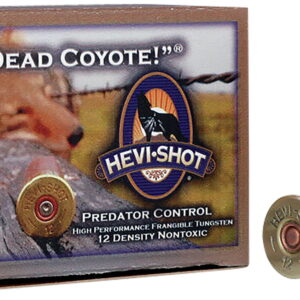 HEVI-Shot HS43030 Dead Coyote 12 Gauge 3" 1 1/2 oz Tungsten T Shot 10 Per Box/10 Case