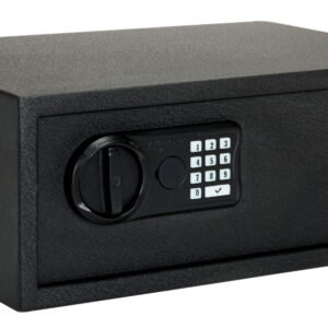 SnapSafe 75435 Keypad Safe XL Keypad/Key Entry Black Steel 20.50" x 14.80" x 8"