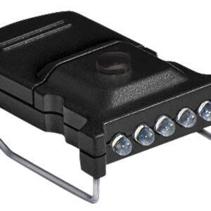 Cyclops CYC-MHC2PK-W Micro Hat Clip Light Black 10 Lumens White LED