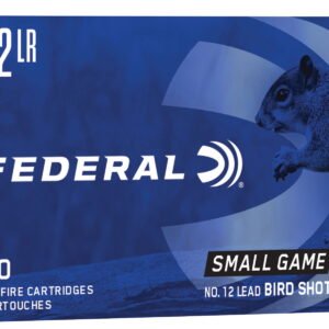 Federal 716 Small Game & Target 22LR 25gr #12 Lead Bird Shot 50 Per Box/50 Case