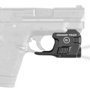 Crimson Trace 0182501 LTG-770 For Smith & Wesson M&P Shield/Shield Plus/Shield M2.0 Lightguard Black Anodized 110 Lumens White LED Light