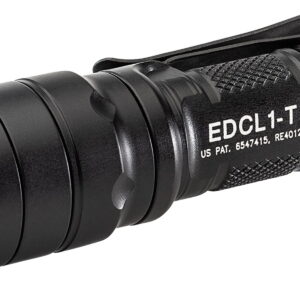 SureFire EDCL1T Everyday Carry Light 1 Black Anodized 5/500 Lumens White LED