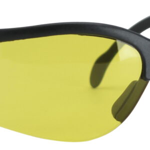Walker's GWPYLSG Sport Glasses Adult Yellow Lens Polycarbonate Black Frame
