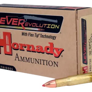 Hornady 82732 LEVERevolution 32 Win Special 165 gr Flex Tip eXpanding 20 Per Box/10 Case