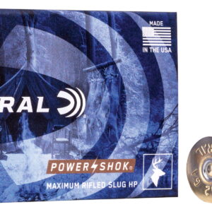 Federal F127RS Power-Shok Shotshell 12Gauge 2.75" 1oz RifledSlug Shot 5 Per Box/50 Case