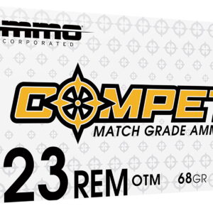 Ammo Inc 223068BTHPA20 Match 223Rem 68gr Boat Tail Hollow Point 20 Per Box/10 Case