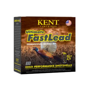 Kent Cartridge K202UFL286 Ultimate Fast Lead 20 Gauge 2.75" 1 oz 6 Shot 25 Per Box/10 Case