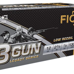 Fiocchi 12SLG3G 3-Gun Match Legacy Series 12Gauge 2.75" 7/8oz SlugShot 10 Per Box/25 Case