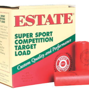 Estate Cartridge SS12L8 Super Sport Competition Target 12Gauge 2.75" 1 1/8oz 8Shot 25 Per Box/10 Case